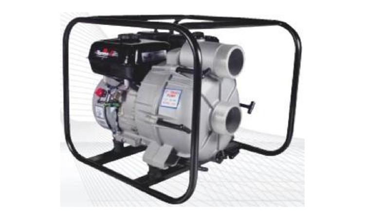 MOTOBOMBA TRASH (PARA AGUA SUJA) AUTO ESCORVANTE, MOTOR GASOLINA DE 6,41 HP, DIAMETROS DE SUCCAO X RECALQUE: 3