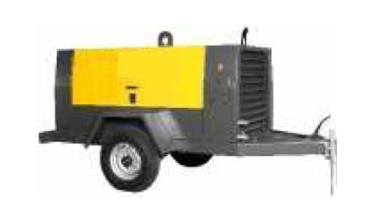 COMPRESSOR DE AR REBOCAVEL, VAZAO 250 PCM, PRESSAO EFETIVA DE TRABALHO 102 PSI, MOTOR DIESEL, POTENCIA 81 CV