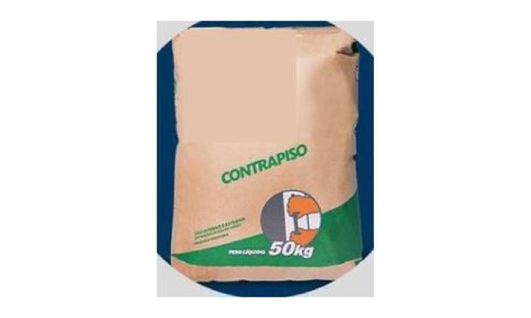 ARGAMASSA PRONTA PARA CONTRAPISO