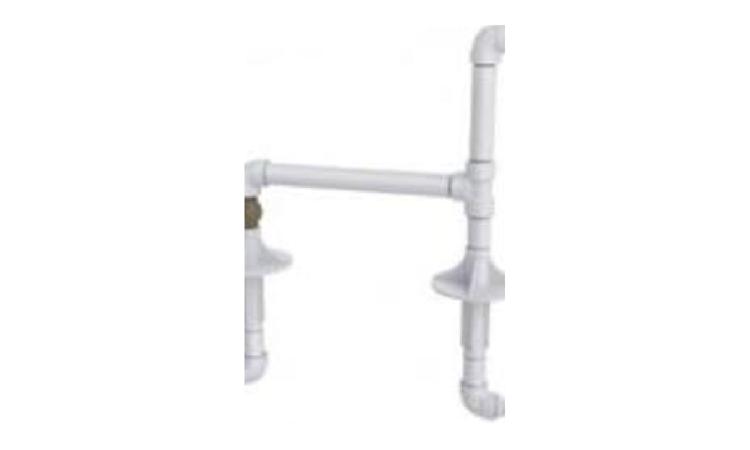 KIT CAVALETE, PVC, COM REGISTRO, PARA HIDROMETRO, BITOLAS 1/2