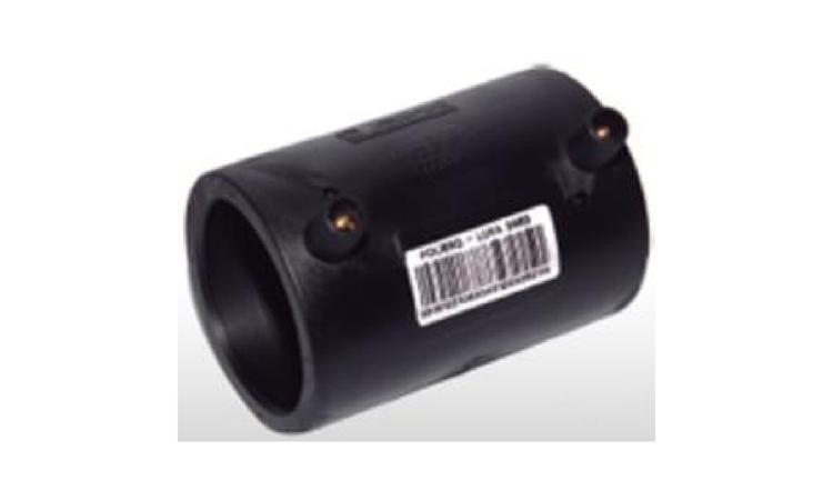 LUVA, PEAD PE 100, DE 63 MM, PARA ELETROFUSAO