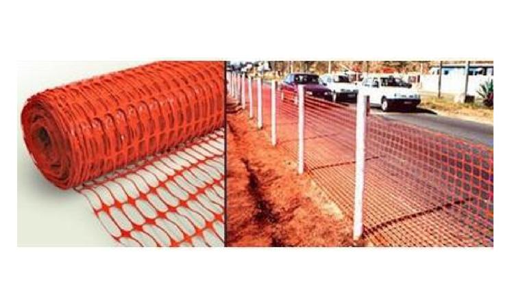 TELA PLASTICA LARANJA, TIPO TAPUME PARA SINALIZACAO, MALHA RETANGULAR, ROLO 1.20 X 50 M (L X C)