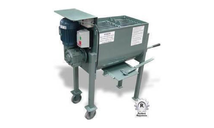 MISTURADOR DE ARGAMASSA, EIXO HORIZONTAL, CAPACIDADE DE MISTURA 160 KG, MOTOR ELETRICO TRIFASICO 220/380 V, POTENCIA 3 CV