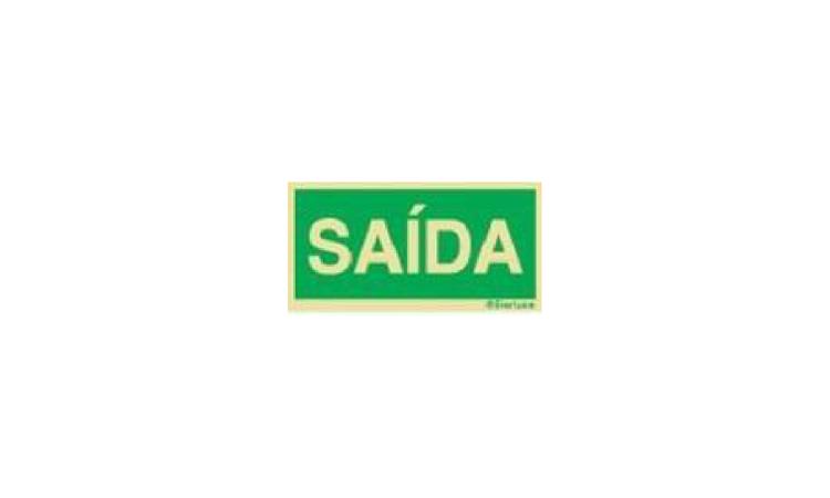 PLACA DE SINALIZACAO DE SEGURANCA CONTRA INCENDIO, FOTOLUMINESCENTE, RETANGULAR, *20 X 40* CM, EM PVC *2* MM ANTI-CHAMAS (SIMBOLOS, CORES E PICTOGRAMAS CONFORME NBR 16820)