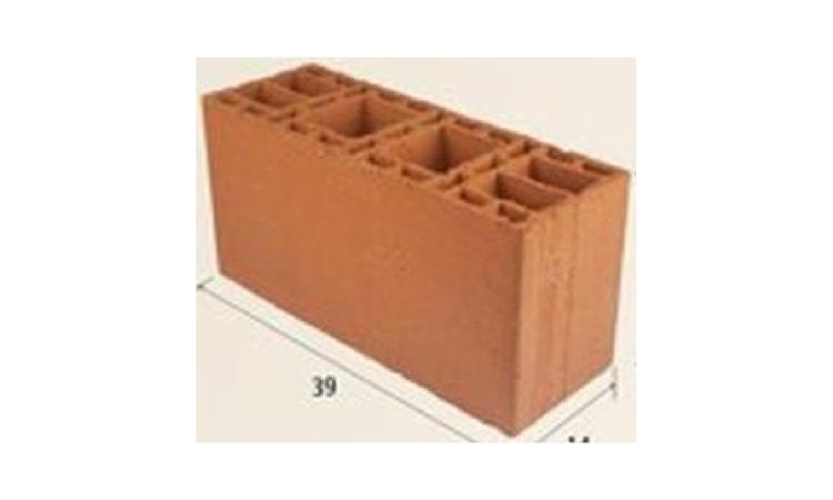 BLOCO CERAMICO / TIJOLO VAZADO PARA ALVENARIA DE VEDACAO, FUROS NA VERTICAL DE 14 X 19 X 39 CM (L X A X C)