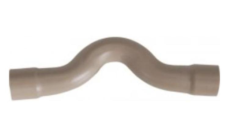 CURVA DE TRANSPOSICAO, PVC, SOLDAVEL, 25 MM, COR MARROM, PARA AGUA FRIA PREDIAL