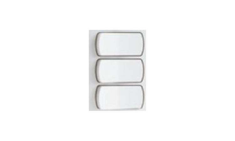 INTERRUPTORES SIMPLES (3 MODULOS) 10A, 250V, CONJUNTO MONTADO PARA EMBUTIR 4