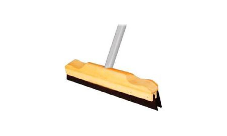 RODO PARA CHAO 40 CM, COM BORRACHA DUPLA E CABO