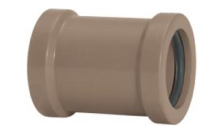 LUVA DE CORRER PARA TUBO SOLDAVEL, PVC, 25 MM, PARA AGUA FRIA PREDIAL
