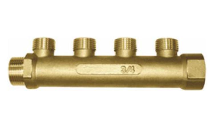 DISTRIBUIDOR METALICO, COM ROSCA, 2 SAIDAS, DN 1