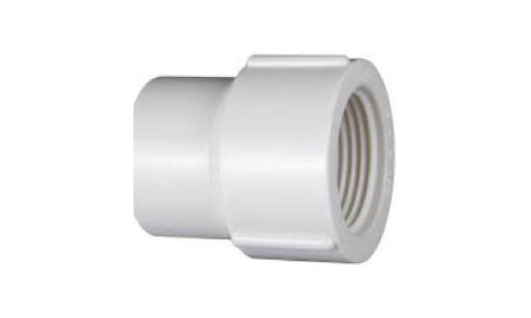 LUVA DE REDUCAO ROSCAVEL, PVC, 3/4