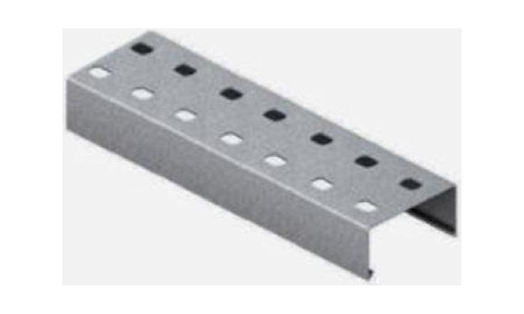 PERFILADO PERFURADO DUPLO 38 X 76 MM, CHAPA 22