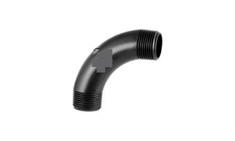 CURVA 90 GRAUS, CURTA, DE PVC RIGIDO ROSCAVEL, DE 1/2