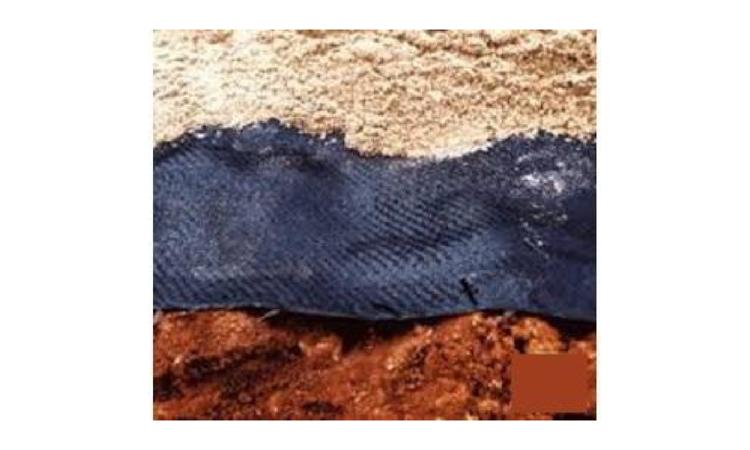 MANTA GEOTEXTIL TECIDO DE LAMINETES DE POLIPROPILENO, RESISTENCIA A TRACAO = *25* KN/M