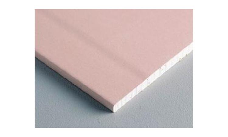 PLACA / CHAPA DE GESSO ACARTONADO, RESISTENTE AO FOGO (RF), COR ROSA, E = 12,5 MM, 1200 X 1800 MM (L X C)