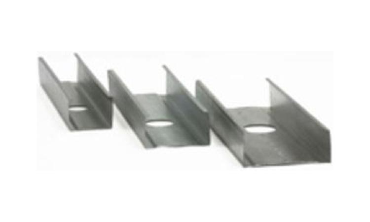 PERFIL MONTANTE, FORMATO C, EM ACO ZINCADO, PARA ESTRUTURA PAREDE DRYWALL, E = 0,5 MM, 70 X 3000 MM (L X C)