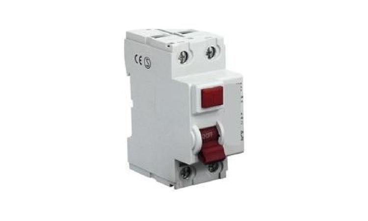 DISPOSITIVO DR, 2 POLOS, SENSIBILIDADE DE 30 MA, CORRENTE DE 25 A, TIPO AC