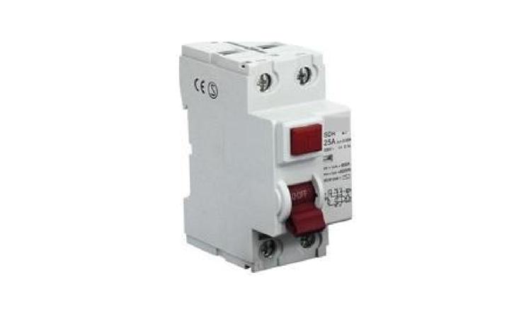 DISPOSITIVO DR, 2 POLOS, SENSIBILIDADE DE 300 MA, CORRENTE DE 40 A, TIPO AC