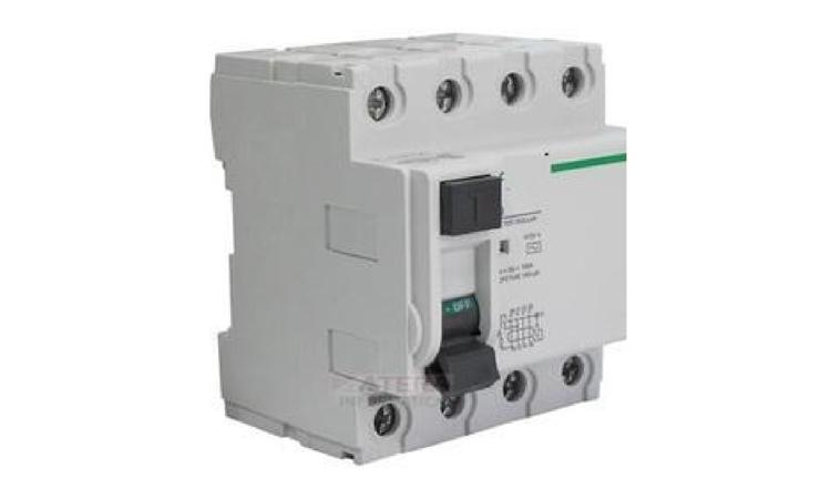 DISPOSITIVO DR, 4 POLOS, SENSIBILIDADE DE 300 MA, CORRENTE DE 25 A, TIPO AC