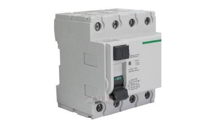 DISPOSITIVO DR, 4 POLOS, SENSIBILIDADE DE 300 MA, CORRENTE DE 80 A, TIPO AC