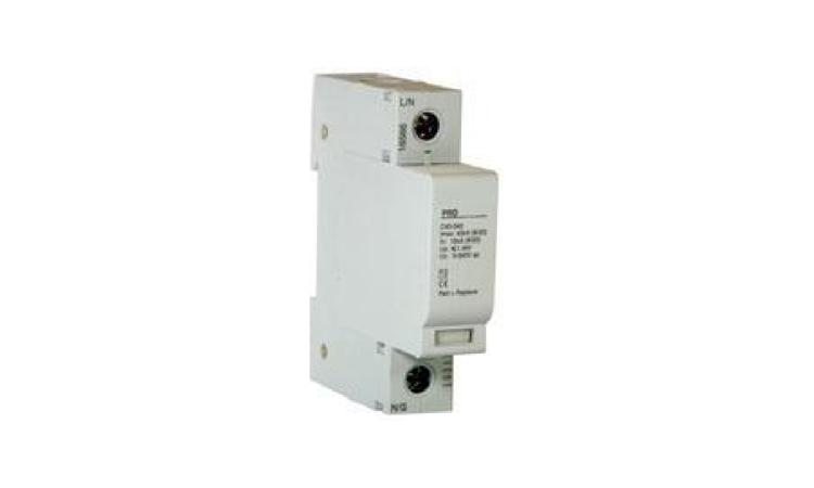 DISPOSITIVO DPS CLASSE II, 1 POLO, TENSAO MAXIMA DE 175 V, CORRENTE MAXIMA DE *30* KA (TIPO AC)