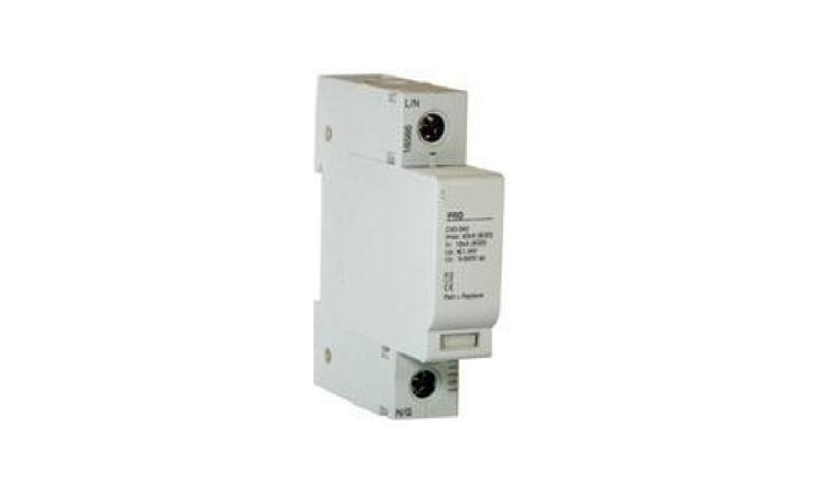 DISPOSITIVO DPS CLASSE II, 1 POLO, TENSAO MAXIMA DE 175 V, CORRENTE MAXIMA DE *90* KA (TIPO AC)