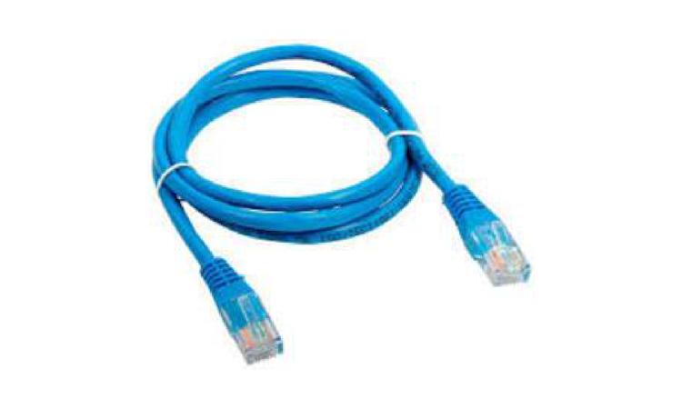 PATCH CORD (CABO DE REDE), CATEGORIA 5 E (CAT 5E) UTP, 24 AWG, 4 PARES, EXTENSAO DE 1,50 M