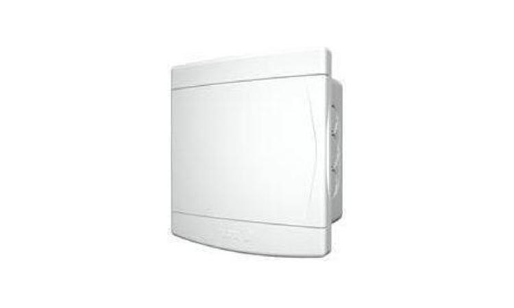 QUADRO DE DISTRIBUICAO, EM PVC, DE EMBUTIR, COM BARRAMENTO TERRA / NEUTRO, PARA 18 DISJUNTORES NEMA OU 24 DISJUNTORES DIN
