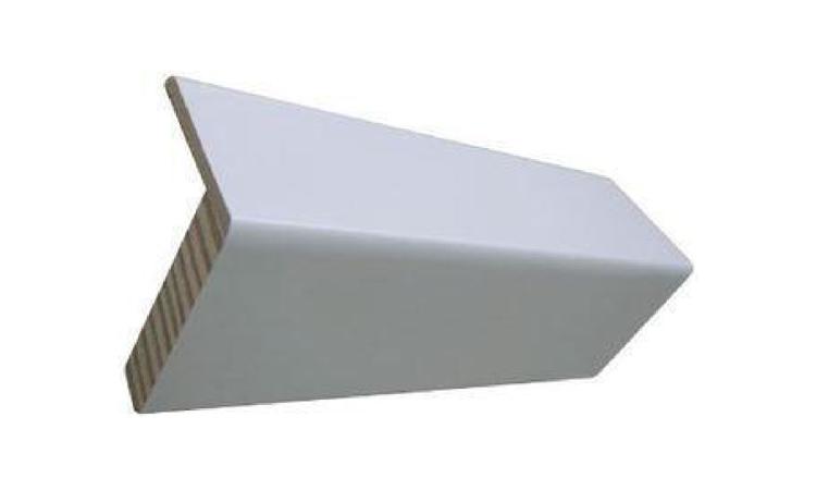 GUARNICAO/ALIZAR/VISTA, E = *1,3* CM, L = *5,0* CM HASTE REGULAVEL = *35* MM, EM MDF/PVC WOOD/ POLIESTIRENO OU MADEIRA LAMINADA, PRIMER BRANCO (JOGO PARA 1 FACE)