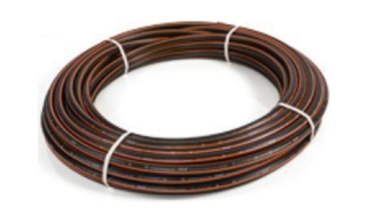 ELETRODUTO FLEXIVEL PLANO EM PEAD, COR PRETA E LARANJA, DIAMETRO 32 MM