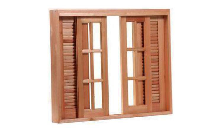 JANELA DE 6 FOLHAS DE CORRER EM MADEIRA PINUS/ EUCALIPTO/ TAUARI/ VIROLA OU EQUIVALENTE DA REGIAO, CAIXA DO BATENTE/MARCO *10* CM, 2 FOLHAS DE CORRER VENEZIANA, 2 FOLHAS FIXAS VENEZIANA E 2 FOLHAS DE CORRER PARA VIDRO, COM FERRAGENS (SEM VIDRO, SEM ACABAM