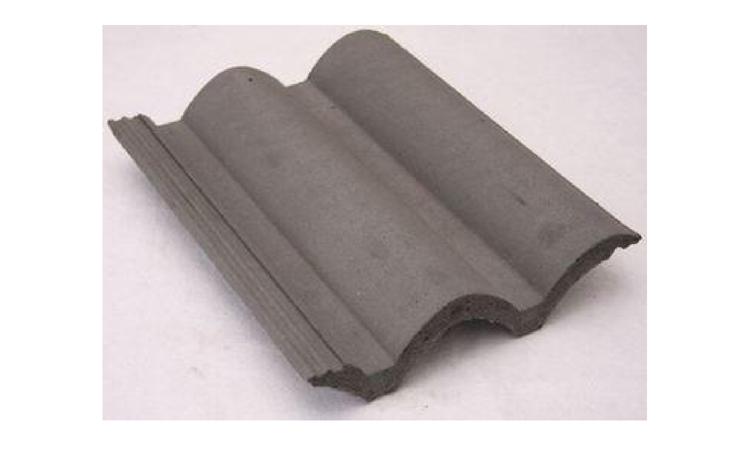 TELHA DE CONCRETO TIPO CLASSICA, COR CINZA, COMPRIMENTO DE *42* CM, RENDIMENTO DE *10* TELHAS/M2