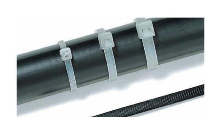 ABRACADEIRA DE NYLON PARA AMARRACAO DE CABOS, COMPRIMENTO DE 100 X 2,5 MM