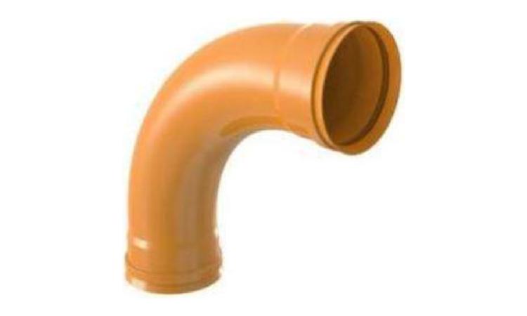 CURVA PVC, BB, JE, 90 GRAUS, DN 250 MM, PARA TUBO CORRUGADO E/OU LISO, REDE COLETORA ESGOTO