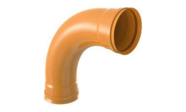 CURVA PVC, BB, JE, 90 GRAUS, DN 200 MM, PARA TUBO CORRUGADO E/OU LISO, REDE COLETORA ESGOTO