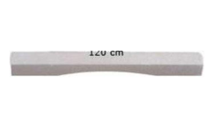 MEIO-FIO OU GUIA DE CONCRETO PRE-MOLDADO, TIPO CHAPEU PARA BOCA DE LOBO,  DIMENSOES *1,20* X 0,15 X 0,30 M