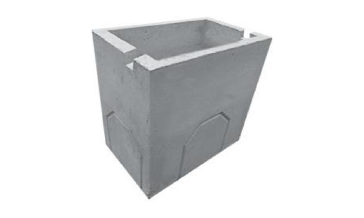 CAIXA PRE-MOLDADA PARA BOCA DE LOBO, EM CONCRETO ARMADO, COM FCK DE 25 MPA, COM DIMENSOES 1,10 X 0,65 X 1,00 M (COMPRIMENTO X LARGURA X ALTURA)