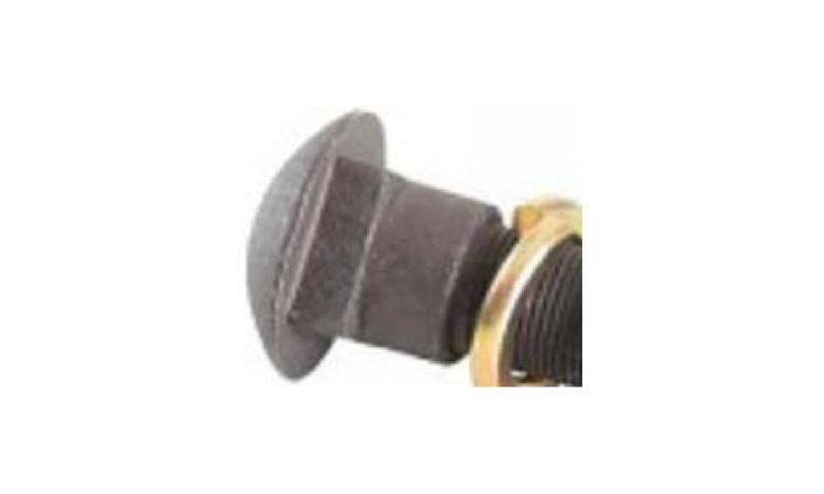 PARAFUSO FRANCES METRICO ZINCADO, DIAMETRO 12 MM, COMPRIMENTO 150 MM, COM PORCA SEXTAVADA E ARRUELA DE PRESSAO MEDIA
