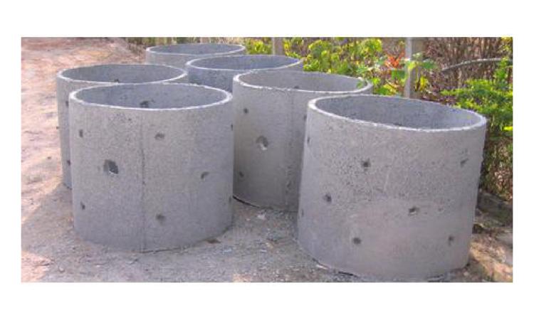 ANEL EM CONCRETO ARMADO, PERFURADO, PARA FOSSAS SEPTICAS E SUMIDOUROS, SEM FUNDO, DIAMETRO INTERNO DE 3,00 M E ALTURA DE 0,50 M