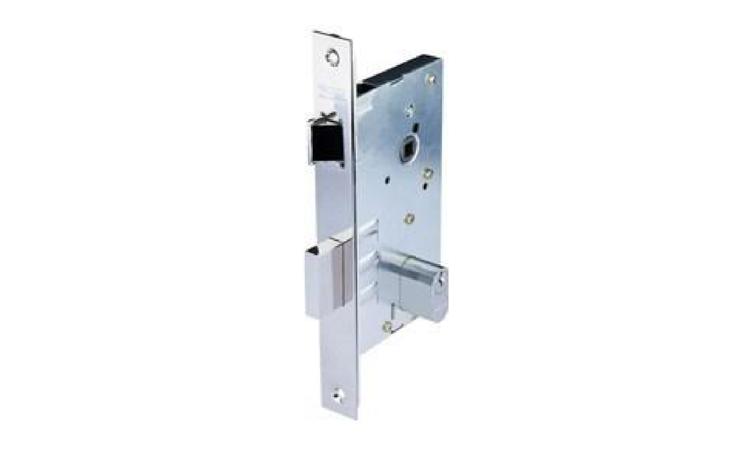 MAQUINA DE 55 MM PARA FECHADURA, PARA PORTA DE BANHEIRO, EM ACO INOX