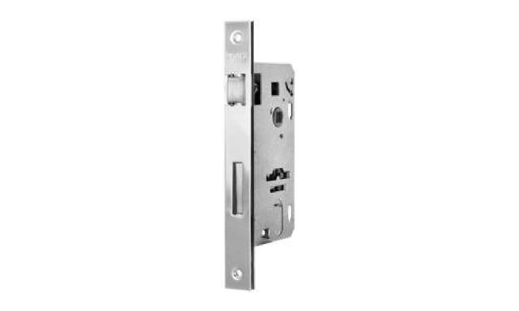 MAQUINA DE 40 MM PARA FECHADURA, PARA PORTA INTERNA, EM ACO INOX