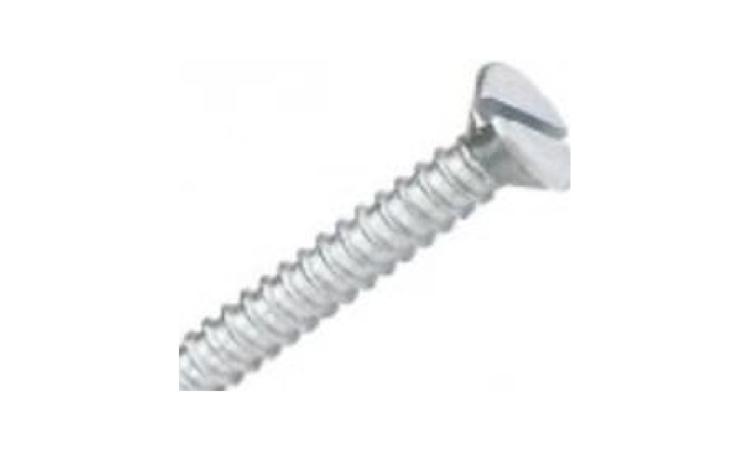 PARAFUSO DE ACO ZINCADO COM ROSCA SOBERBA, CABECA CHATA E FENDA SIMPLES, DIAMETRO 4,2 MM, COMPRIMENTO * 32 * MM