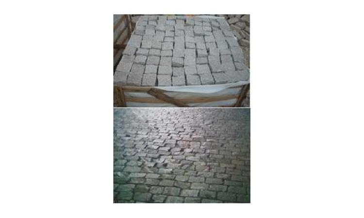 PARALELEPIPEDO GRANITICO OU BASALTICO, PARA PAVIMENTACAO, SEM FRETE (VARIACAO REGIONAL DE PECAS POR M2)