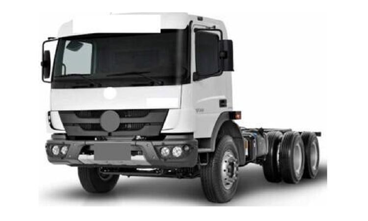CAMINHAO TRUCADO, PESO BRUTO TOTAL 23000 KG, CARGA UTIL MAXIMA 15460 KG, DISTANCIA ENTRE EIXOS 4,80 M, POTENCIA 286 CV (INCLUI CABINE E CHASSI, NAO INCLUI CARROCERIA)