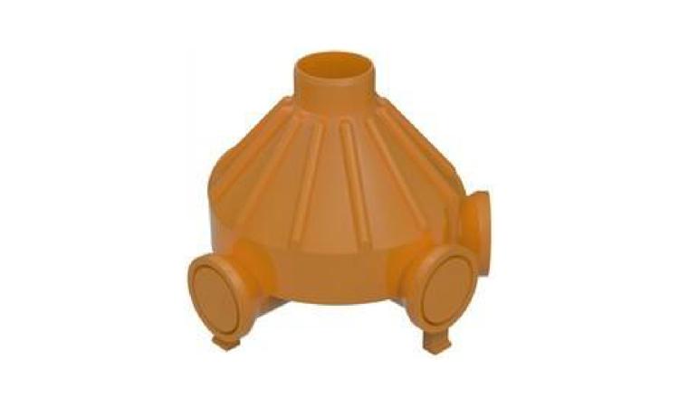 TIL CONDOMINIAL, PVC, DN 100 X 100 MM, PARA REDE COLETORA DE ESGOTO