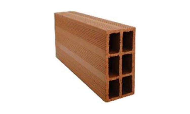 BLOCO CERAMICO / TIJOLO VAZADO PARA ALVENARIA DE VEDACAO, 6 FUROS NA HORIZONTAL DE 9 X 19 X 39 CM (L X A X C)