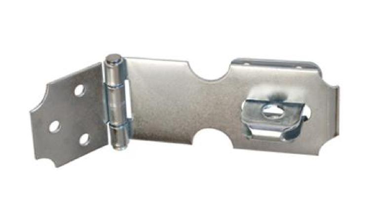 PORTA CADEADO EM ACO GALVANIZADO, COMPRIMENTO DE 3 1/2