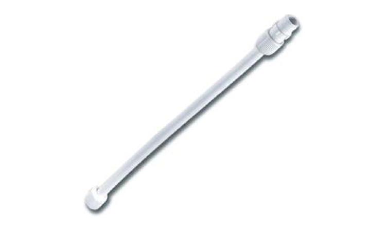 ENGATE/RABICHO FLEXIVEL PLASTICO (PVC OU ABS) BRANCO 1/2