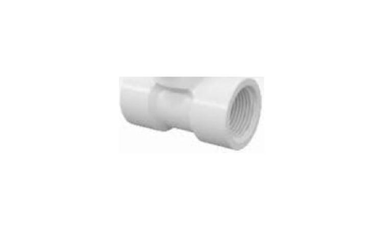 TE PVC, ROSCAVEL, 90 GRAUS, 1/2