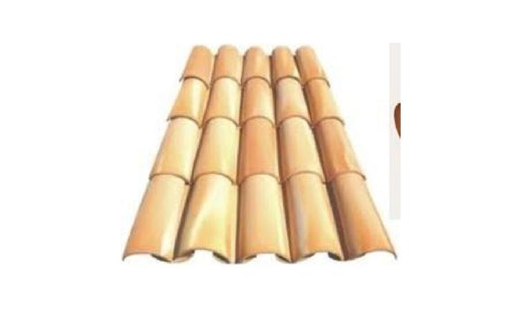 TELHA DE BARRO / CERAMICA, NAO ESMALTADA, TIPO COLONIAL, CANAL, PLAN, PAULISTA, COMPRIMENTO DE *44 A 50* CM, RENDIMENTO DE COBERTURA DE *26* TELHAS/M2